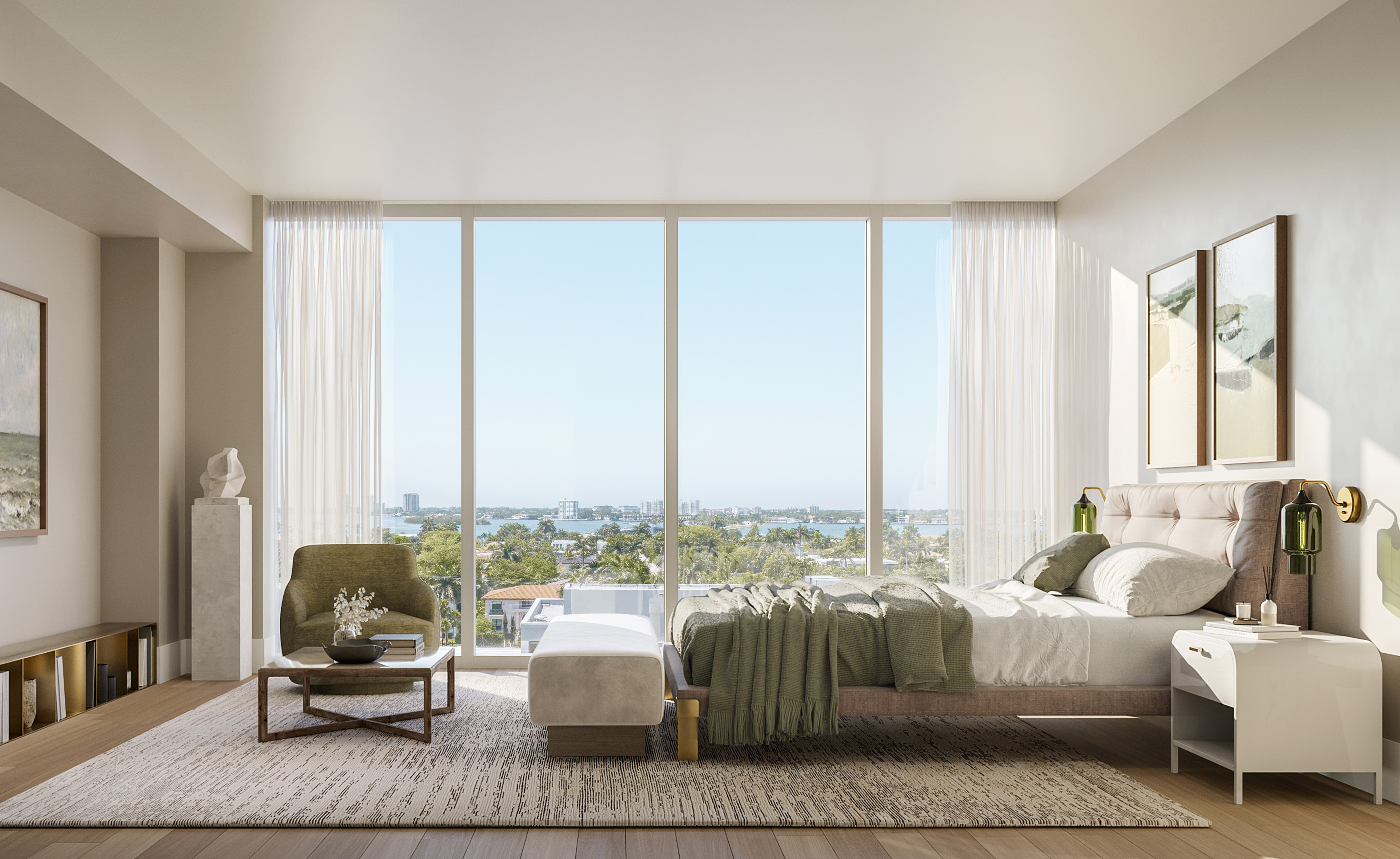 Residence 08 bedroom with views